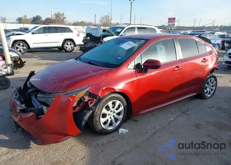 2022 Toyota Corolla Le z USA, uszkodzony, nr VIN 5YFEPMAE7NP284839